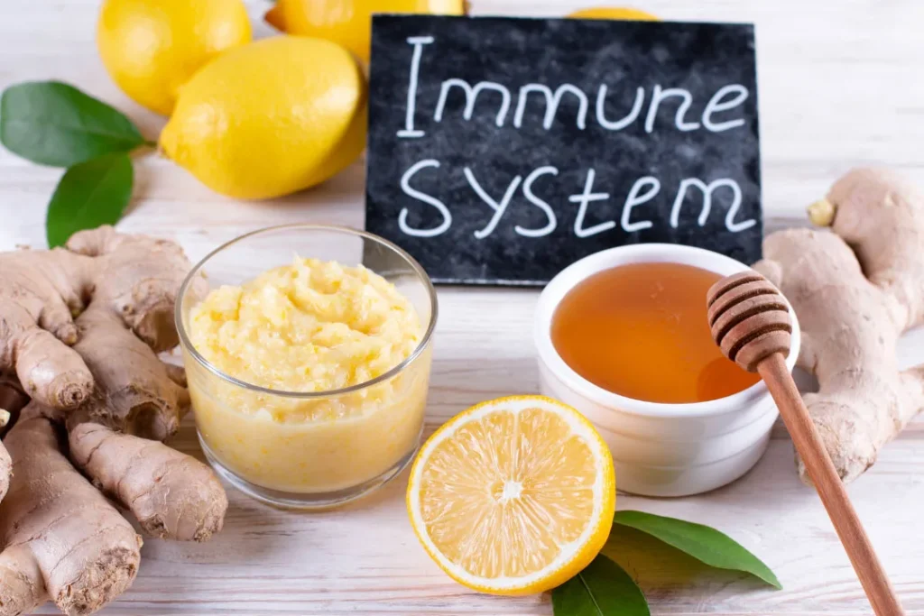 Food items good for immune system.