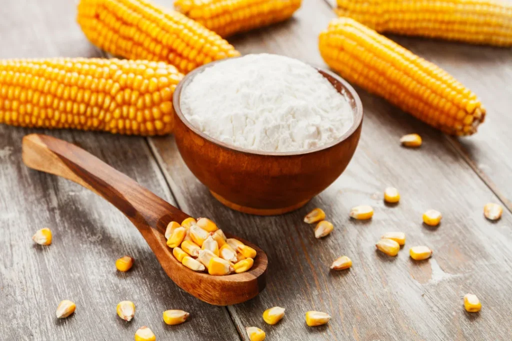 Corn contain good amount of starch. 